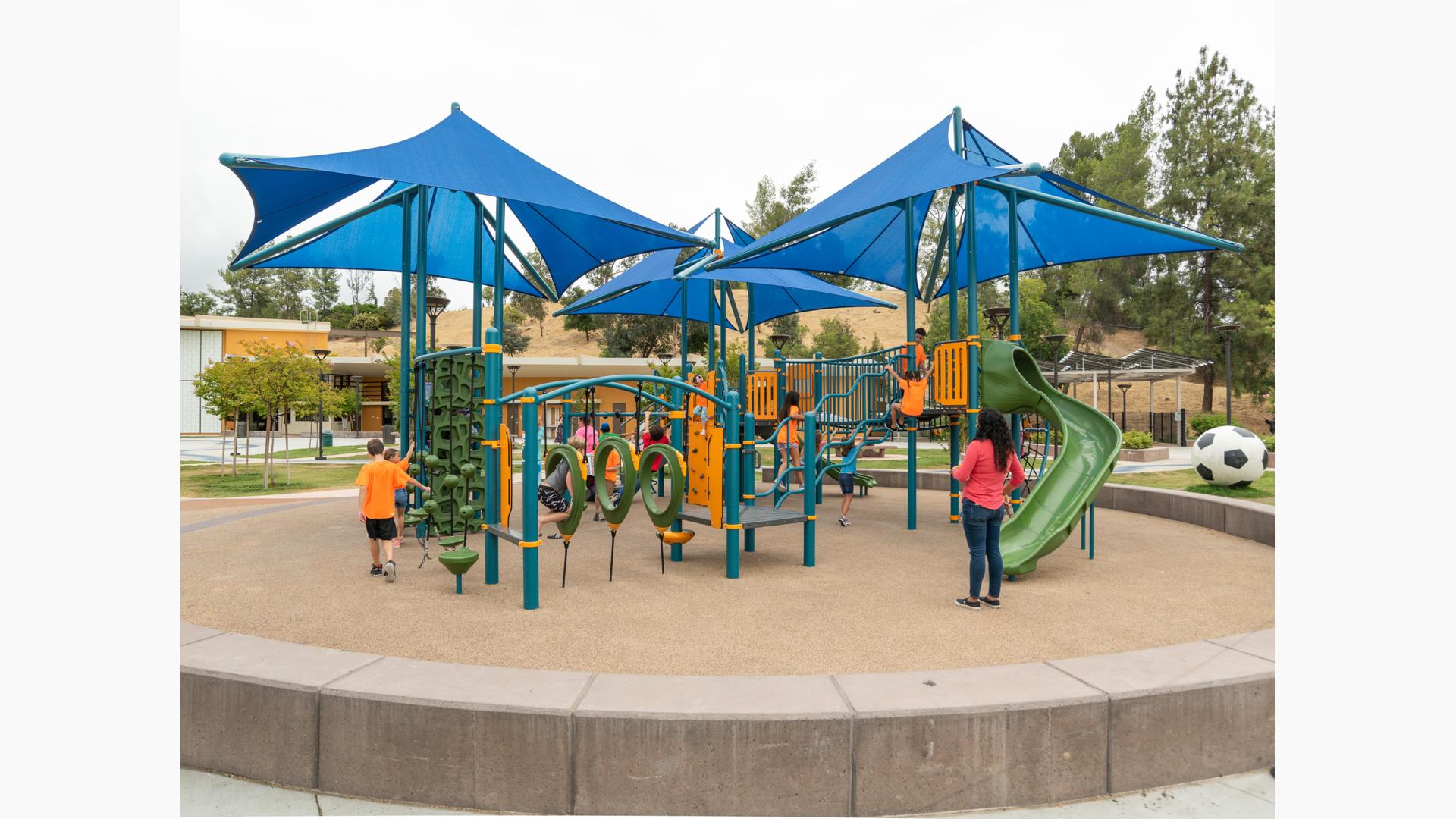 Woodland Hills Recreation Center - Colorful Playground