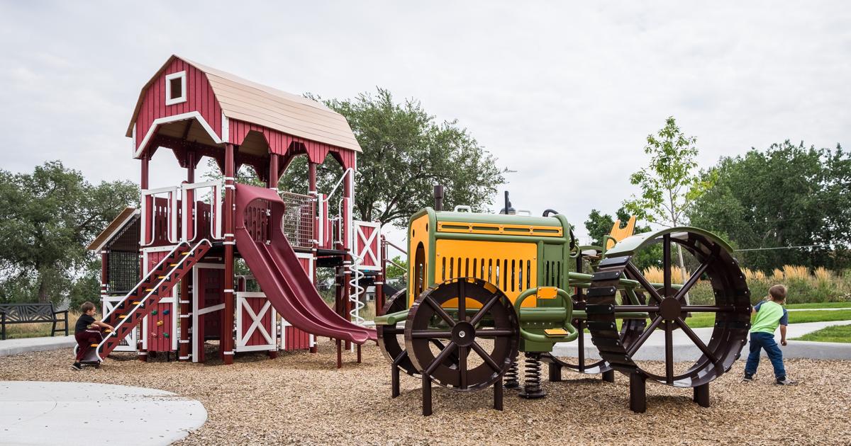 Britton Park FarmThemed Playground