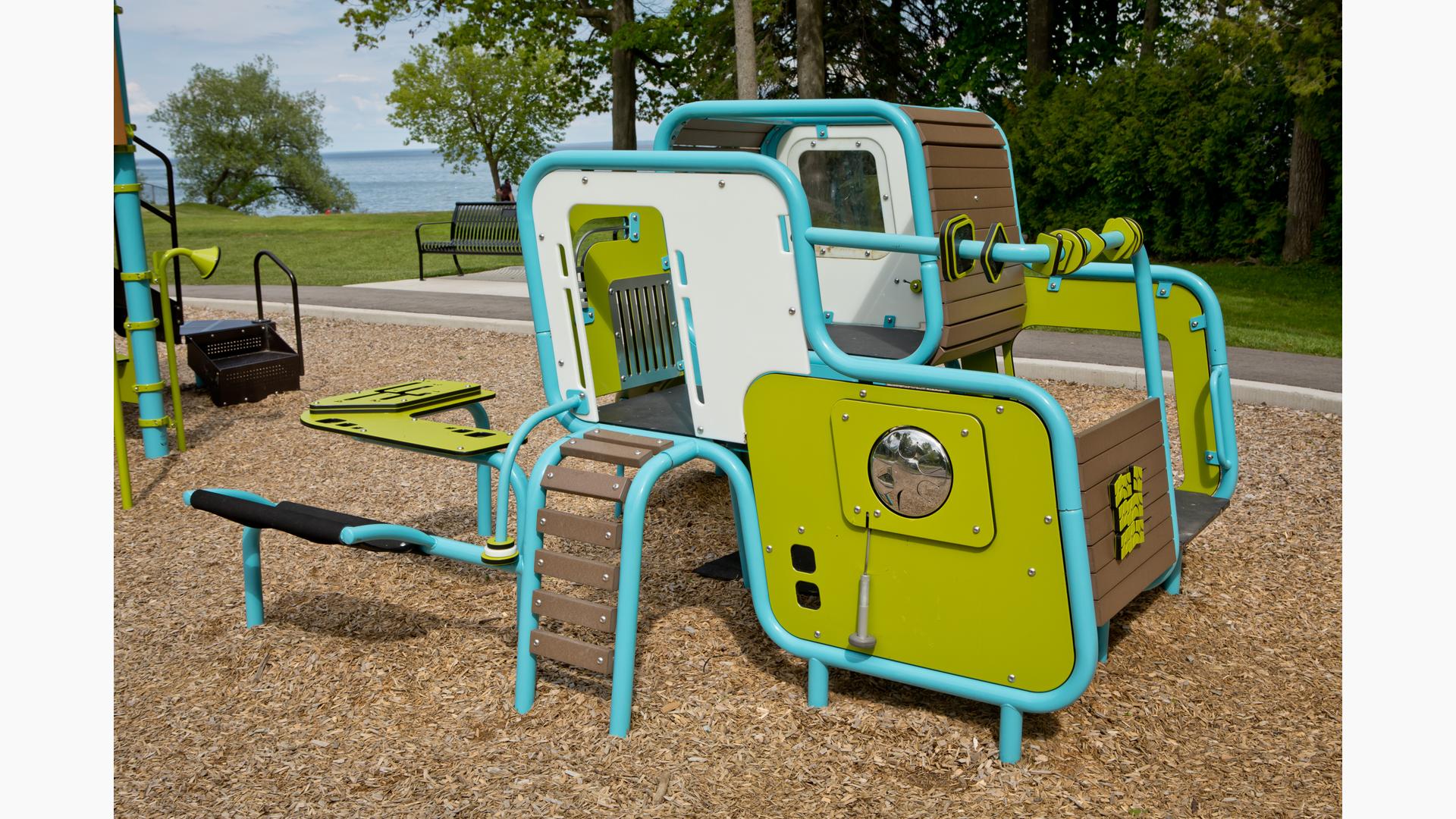 Landscape Structures Inc. with another brand new way to play! The Smart  Play Sprig provides younger children with multiple ways to play. Kids ages  2 to 5