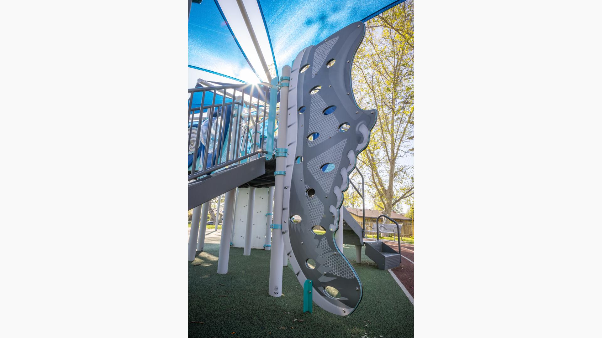 Jesse Owens Park - Track Runner-Themed Playground