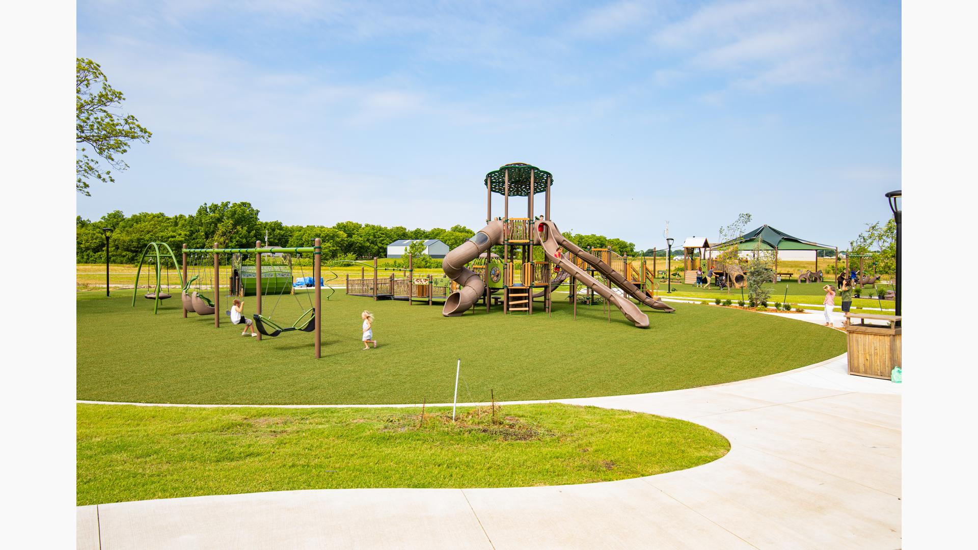 Blue Flame 47 Church - Farm-themed, Inclusive, Nature-Inspired Playground